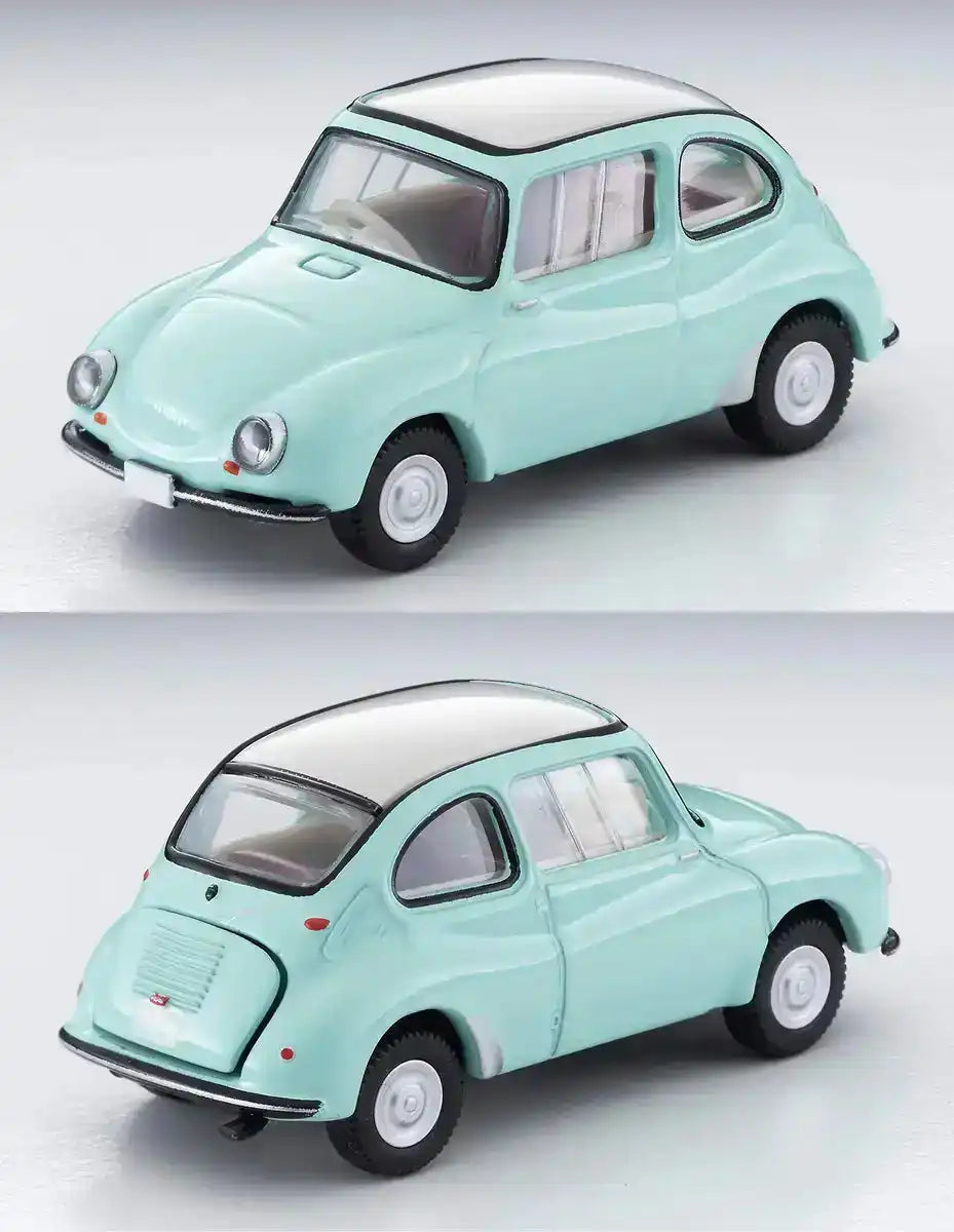 Tomytec Tomica Vintage Limited Subaru 360 Light Green 1/64 Scale Model 1961 Edition- Japan Figure Store - #1 Bring To You The Best Japanese Goods