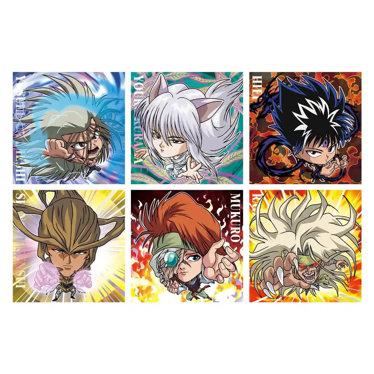 Bandai Yu Yu Hakusho Gummy Wafers Vol.2 (20pcs)- Japan Figure Store - #1 Bring To You The Best Japanese Goods