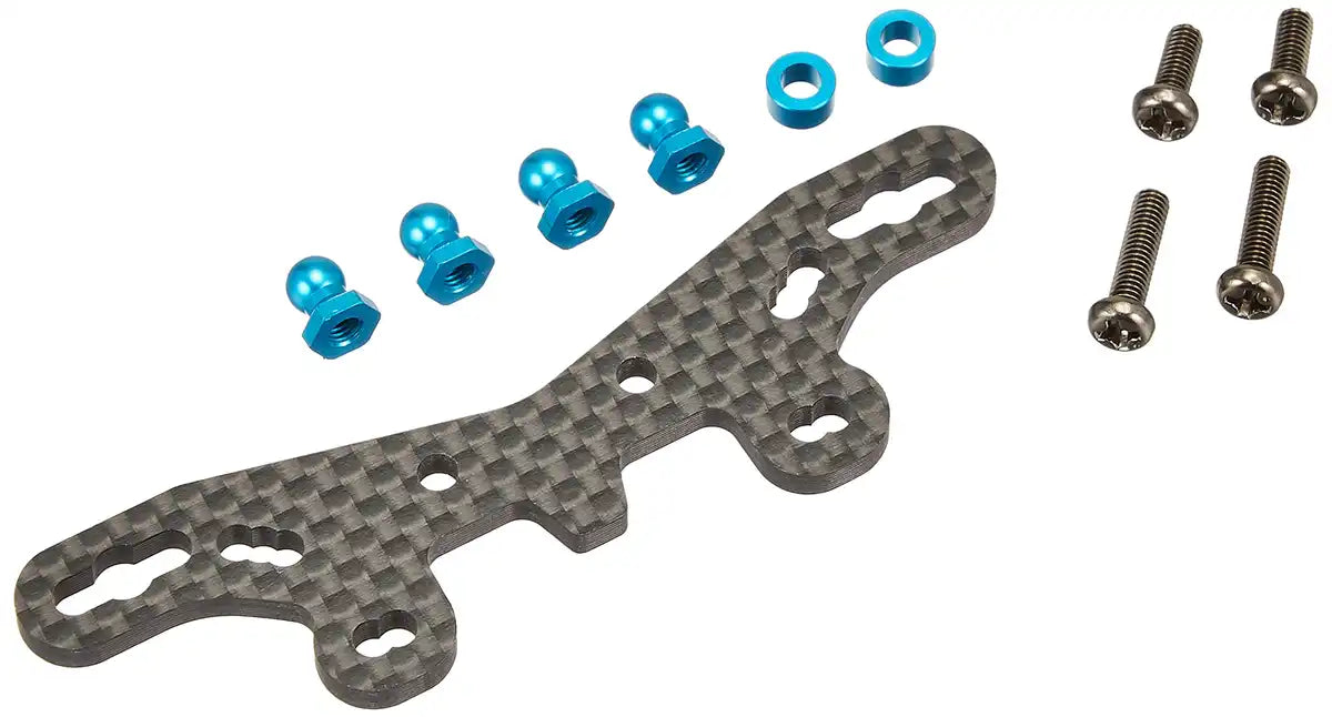 Tamiya TT-02 Type-S Carbon Front Damper Stay - Hop-Up Option 1632- Japan Figure Store - #1 Bring To You The Best Japanese Goods