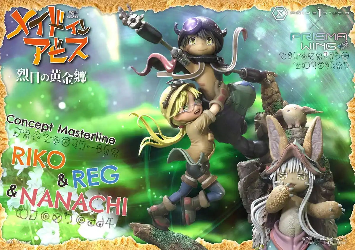 Prime 1 Studio Made In Abyss Concept Masterline Meinya Nanachi Reg Riko Statue- Japan Figure Store - #1 Bring To You The Best Japanese Goods