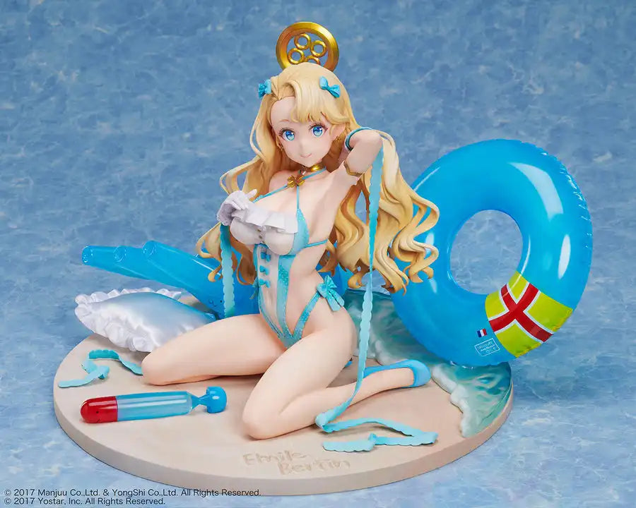 Design Coco Azur Lane Emile Bertin 1/4 Scale Figure Côte D'Azur Edition- Japan Figure Store - #1 Bring To You The Best Japanese Goods