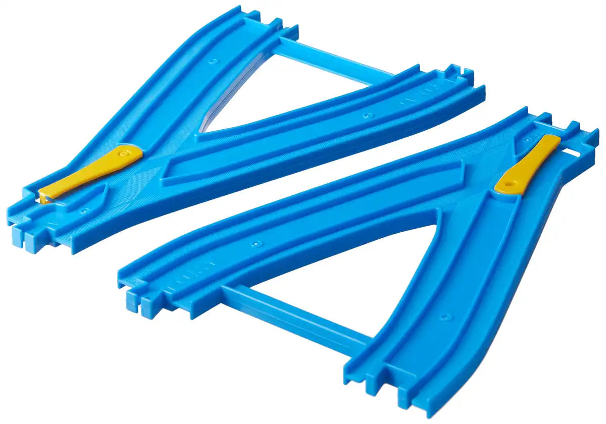 Takara Tomy Pla-Rail R-22 Y-Turnout Track 2 Pieces Plastic Railway Models Train Toys- Japan Figure Store - #1 Bring To You The Best Japanese Goods