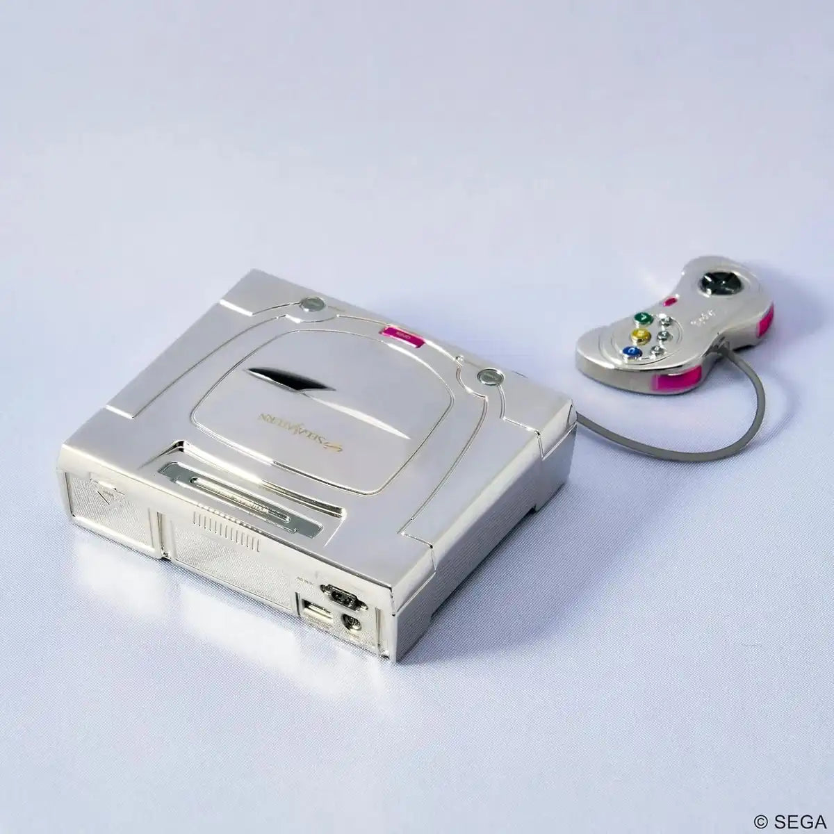 Square Enix Sega Hard Bright Arts Gallery Sega Saturn White Edition