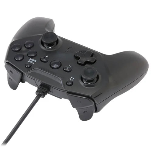 Cyber Gadget Wired Gyro Controller Rapid Fire/Rear Button for Switch Black- Japan Figure Store - #1 Bring To You The Best Japanese Goods
