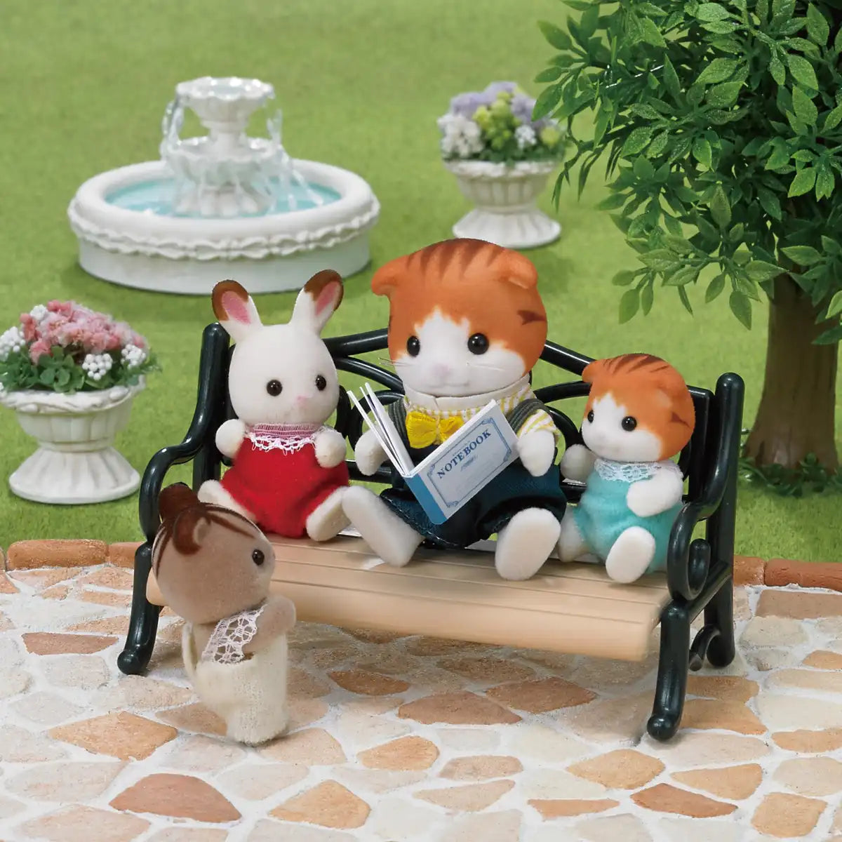 Epoch Sylvanian Families Maple Cat Family Doll FS-30- Japan Figure Store - #1 Bring To You The Best Japanese Goods