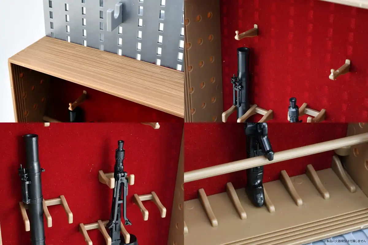 Tomytec Little Armory Study1942 Ld042 Classic Plastic Gun Rack Model- Japan Figure Store - #1 Bring To You The Best Japanese Goods