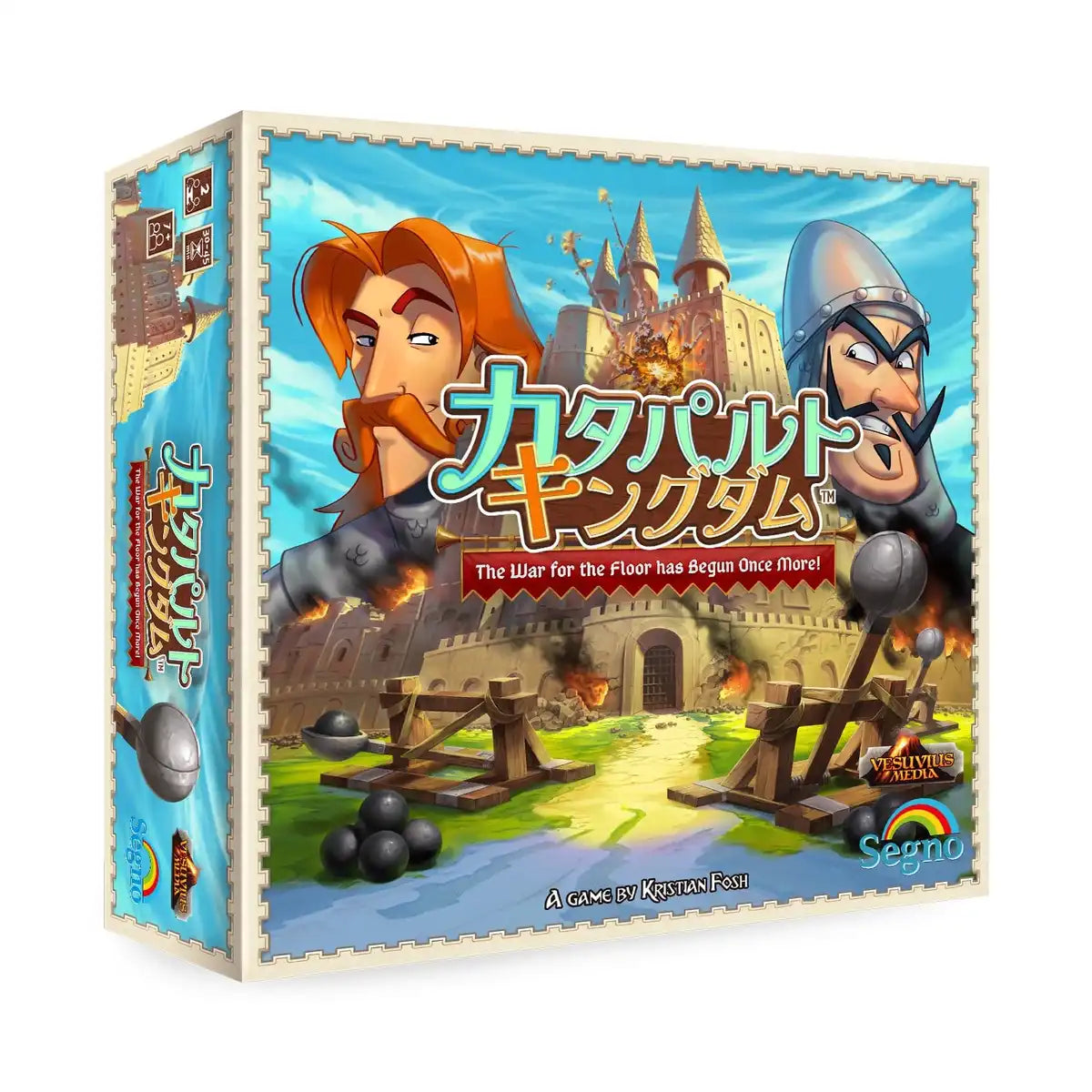 Board Game Catapult Kingdom Japanese Version Segno Party Table Game Unbranded- Japan Figure Store - #1 Bring To You The Best Japanese Goods