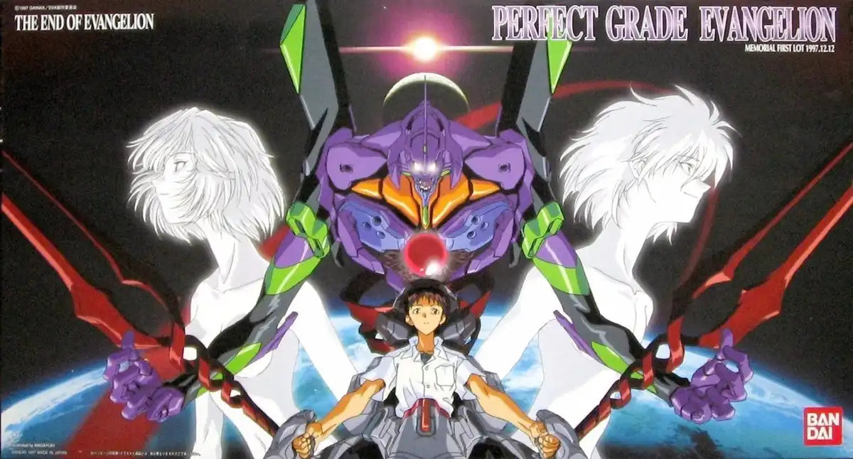 Bandai Pg Neon Genesis Evangelion Eva-01 Test Type Model Kit- Japan Figure Store - #1 Bring To You The Best Japanese Goods