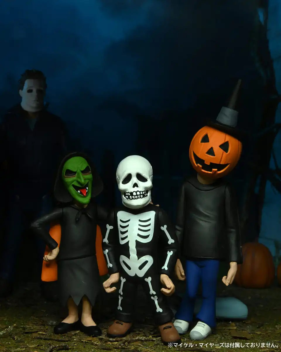 Neca Toony Terrors Halloween III 6 Action Figures Silver Shamrock Kids 3-Pack- Japan Figure Store - #1 Bring To You The Best Japanese Goods