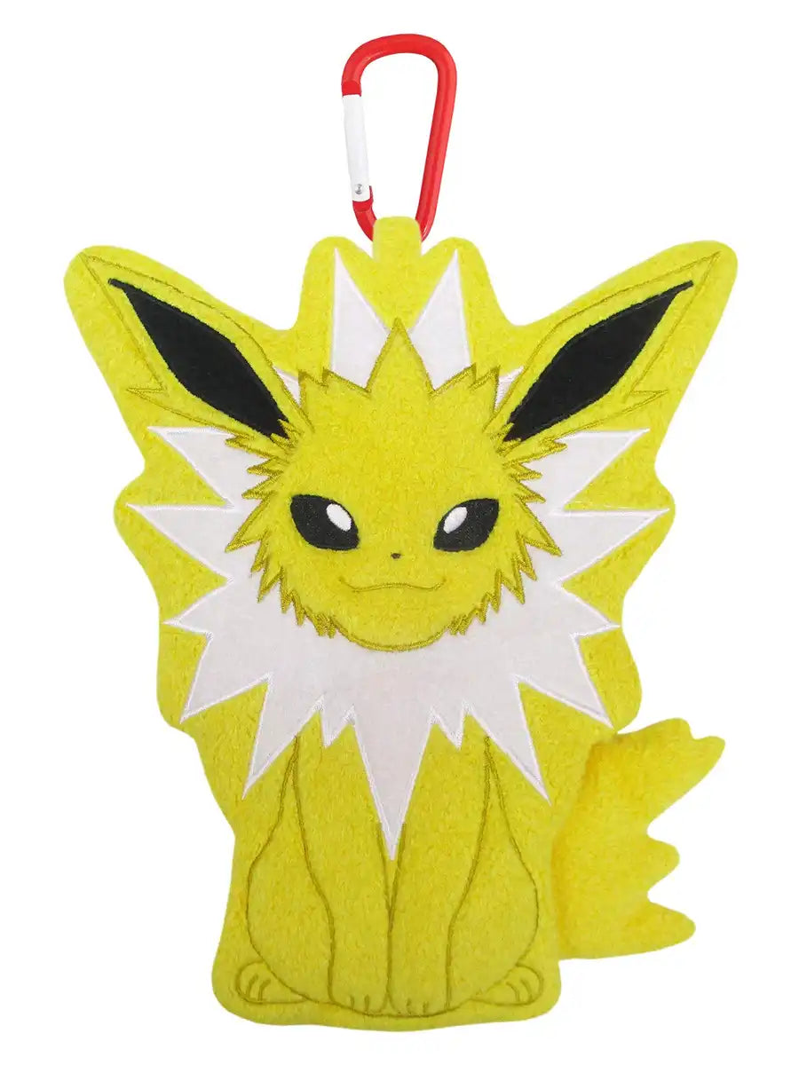 Sanei Boeki Pokemon Flat Fluffy Pouch Sanders Cute and Soft Storage Case- Japan Figure Store - #1 Bring To You The Best Japanese Goods