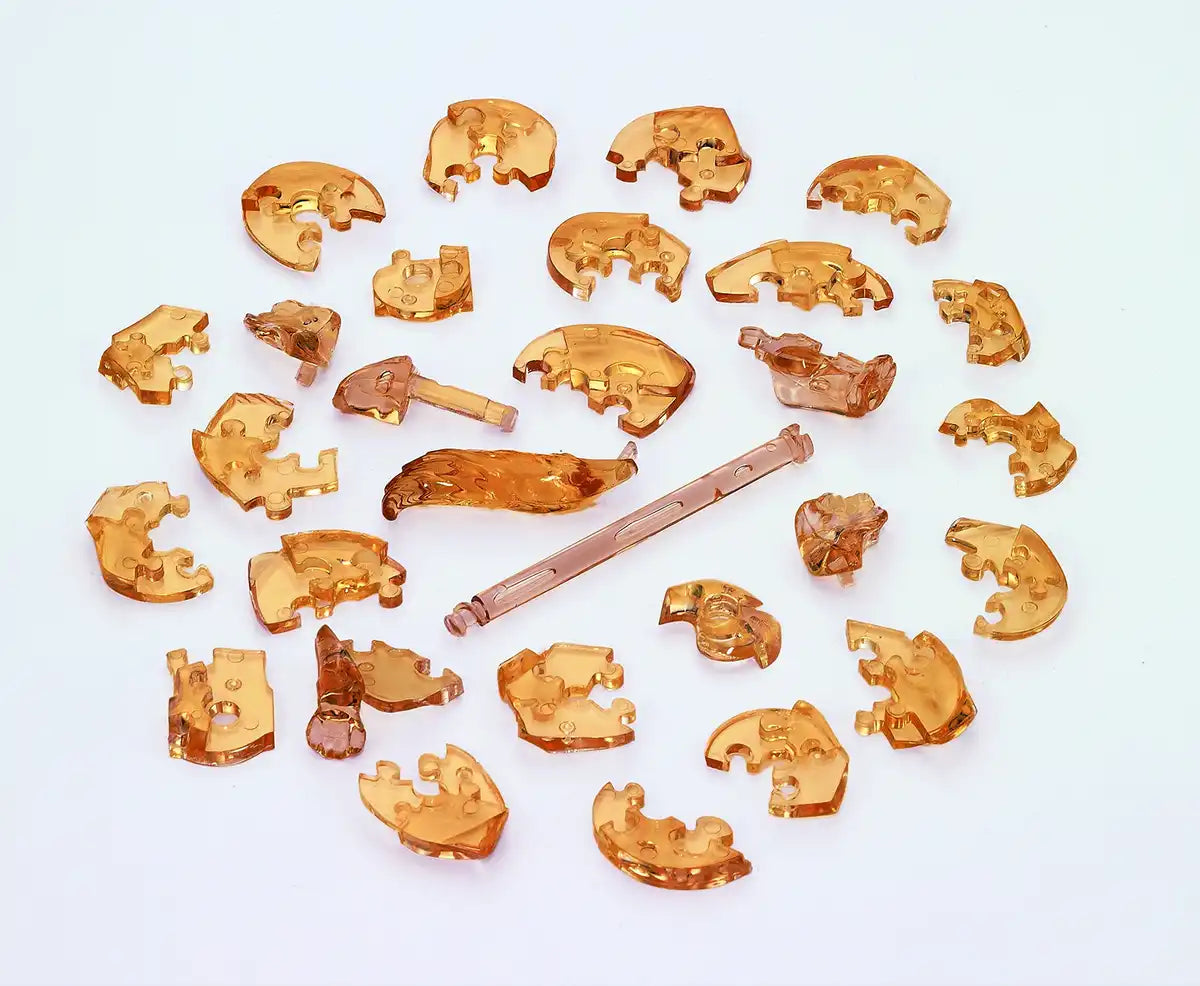 Beverly Crystal 3D Puzzle 50179 Dachshund Brown Animal 3D Puzzle Block Toys- Japan Figure Store - #1 Bring To You The Best Japanese Goods