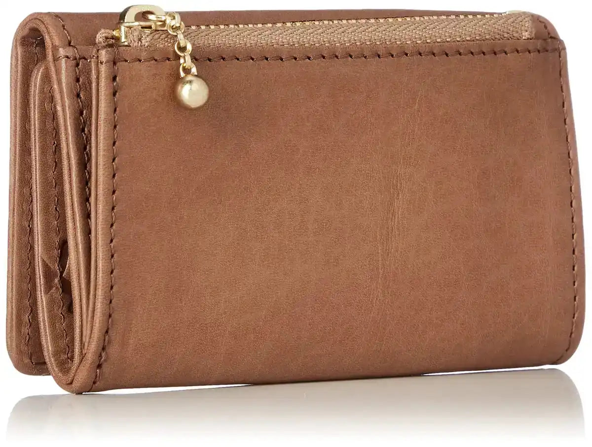 Sanrio Tri-Fold Wallet 87063 for Women - Brown- Japan Figure Store - #1 Bring To You The Best Japanese Goods