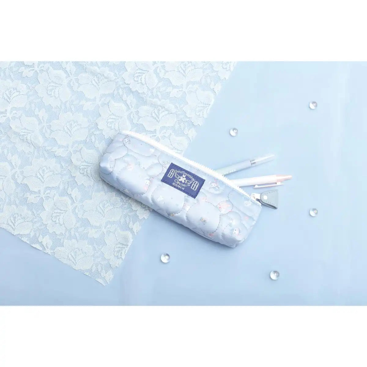 San-X Sentimental Circus Pen Pouch Pt14701 Stationery Organizer- Japan Figure Store - #1 Bring To You The Best Japanese Goods