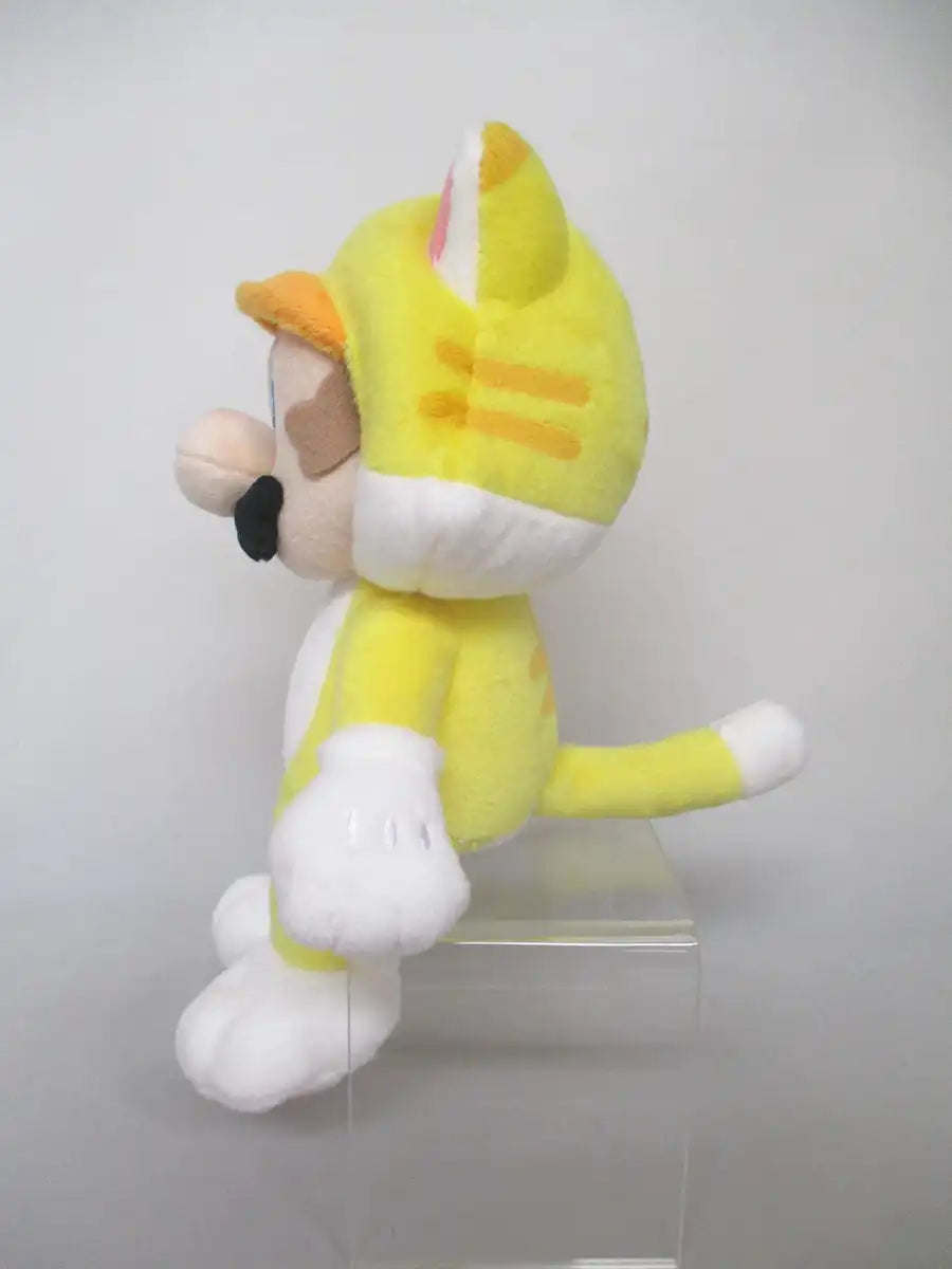 Sanei Boeki Super Mario 3D World Cat Mario Plush Toy Small 24cm- Japan Figure Store - #1 Bring To You The Best Japanese Goods
