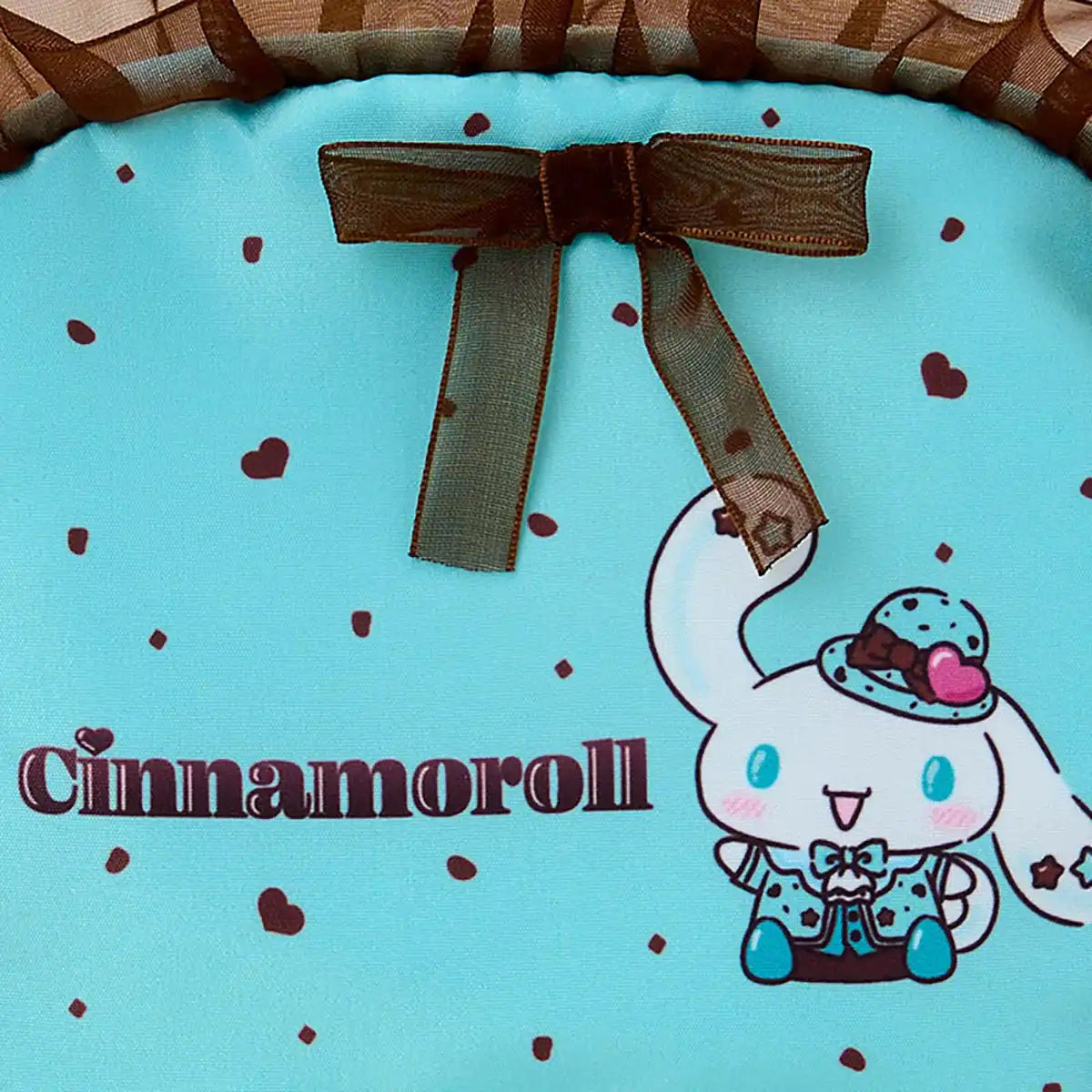Sanrio Cinnamoroll Chocolate Mint Pouch - Polyester & Cotton for Ages 3+