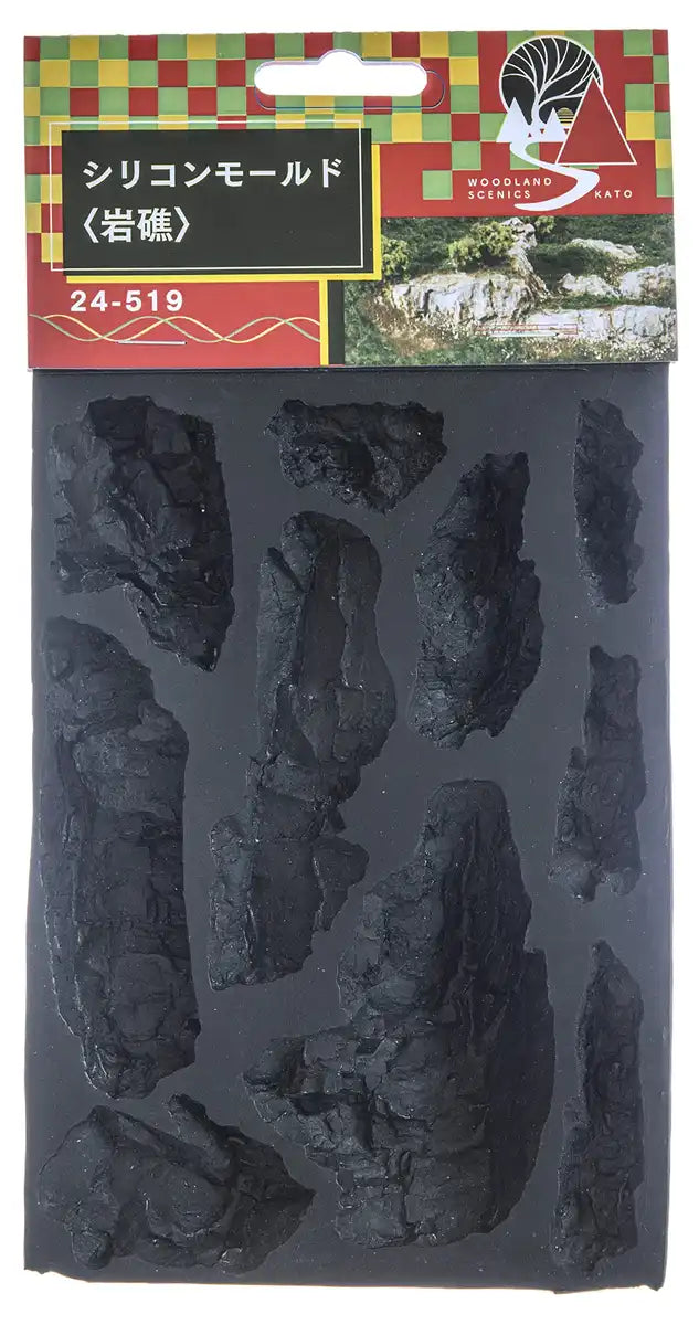 Kato Diorama Supplies Silicon Mold Reef 24-519 - High-quality Crafting Essentials- Japan Figure Store - #1 Bring To You The Best Japanese Goods