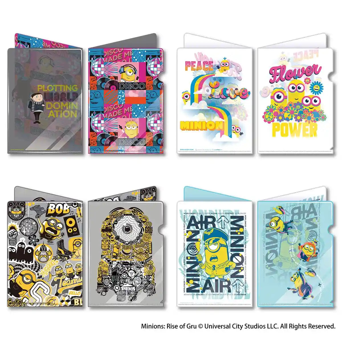 Bandai Minions Fever Mini Clear File Collection 16 Packs Box Minions Collectible Cards- Japan Figure Store - #1 Bring To You The Best Japanese Goods
