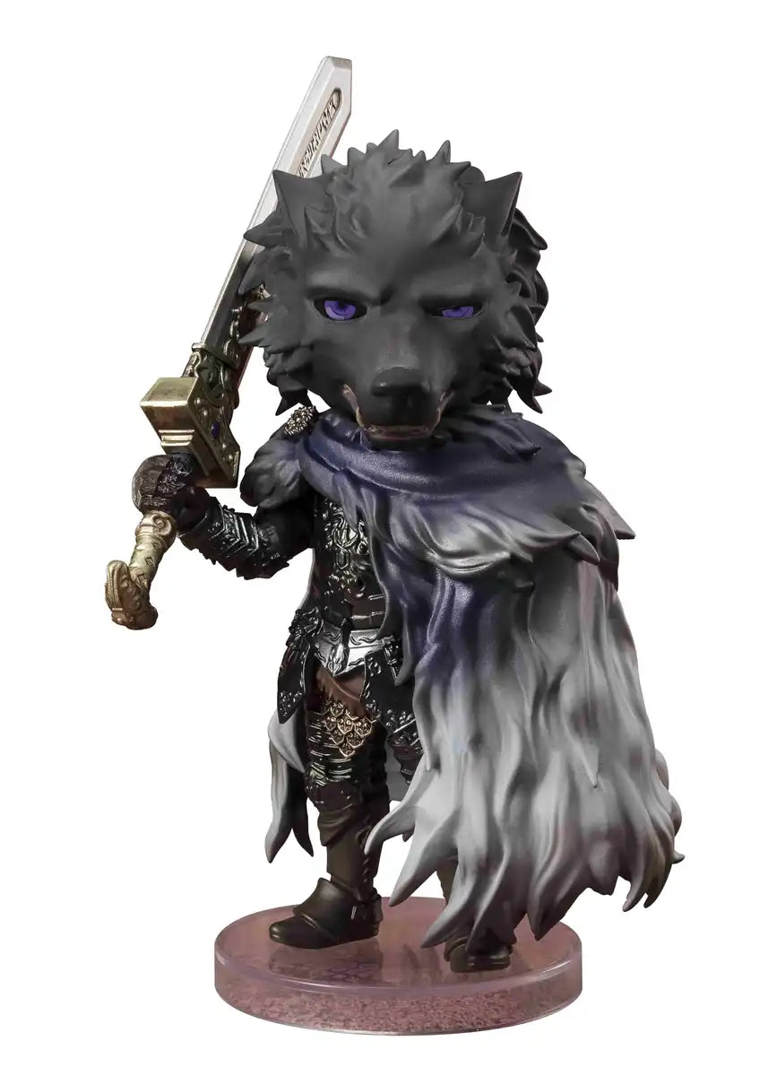 Bandai Spirits Figuarts Mini Elden Ring Half Wolf Brave 100mm PVC&ABS Figure- Japan Figure Store - #1 Bring To You The Best Japanese Goods