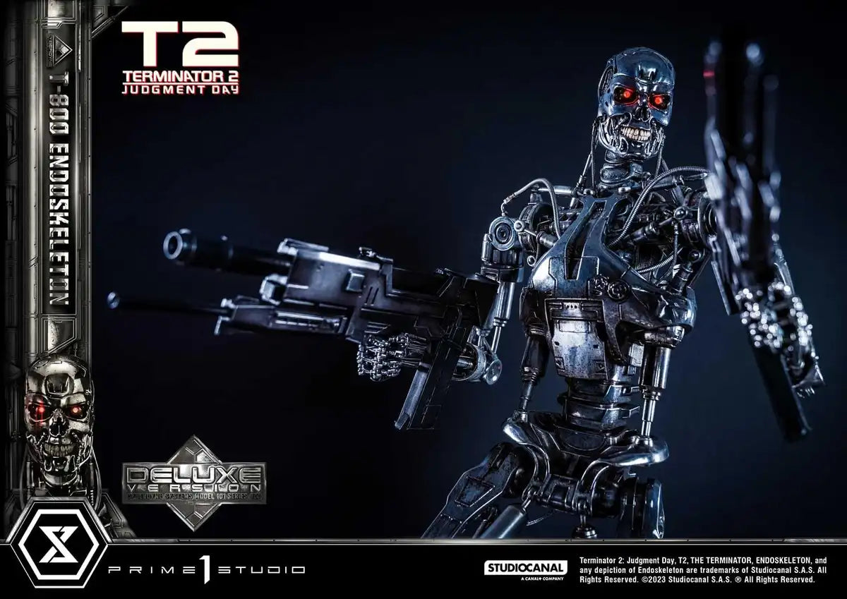Prime 1 Studio T-800 Endoskeleton: Terminator 2 Museum Masterline Polystone 1/3