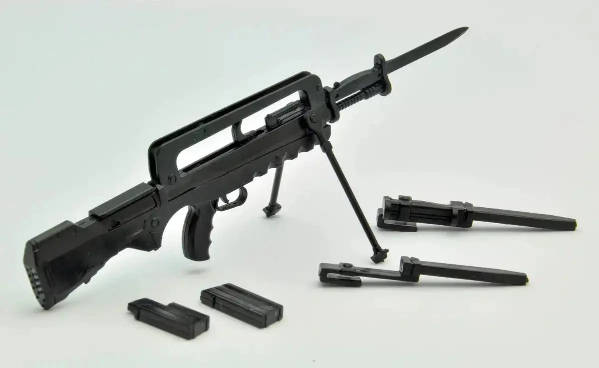TOMYTEC La057 Military Series Little Armory Fa-Mas F1 Type 1/12 Scale Kit- Japan Figure Store - #1 Bring To You The Best Japanese Goods