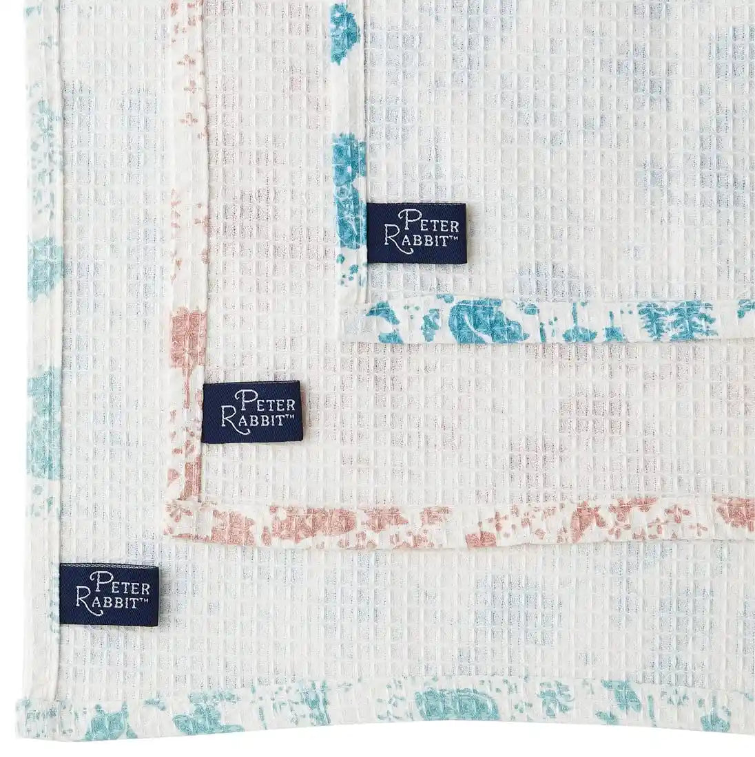 Skater Peter Rabbit Waffle Weave Dish Cloth Set 31 x 41cm 3 Pack- Japan Figure Store - #1 Bring To You The Best Japanese Goods