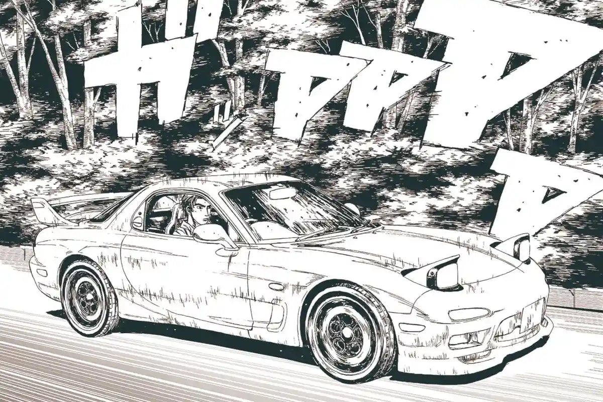 Aoshima Bunka Kyozai Initial D Keisuke'S Fd 1/32 Scale Snap Kit Plastic Model (Japan)- Japan Figure Store - #1 Bring To You The Best Japanese Goods