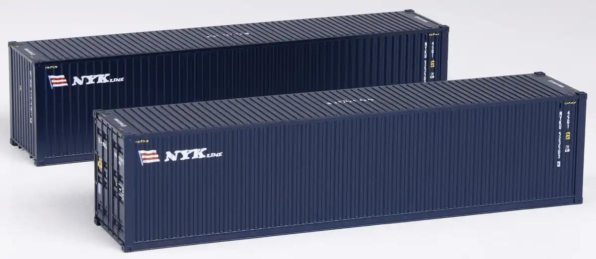 KATO N Gauge 40Ft High Cube Container Nippon Yusen 2-Pack Railway Model