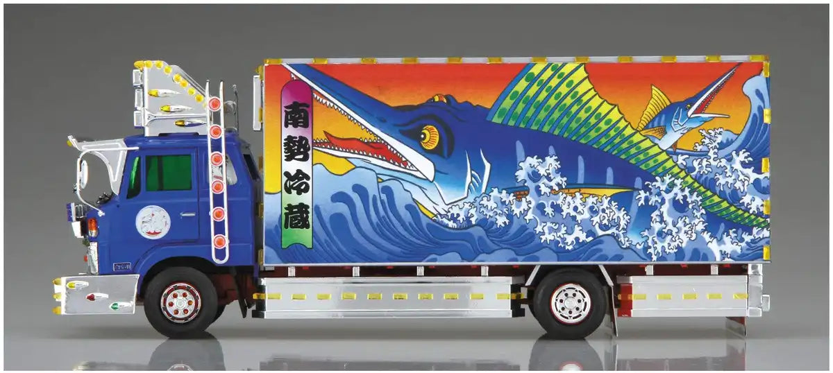 AOSHIMA Decoration Truck 1/32 Nansei Reizo 4T Refrigerated Plastic Model- Japan Figure Store - #1 Bring To You The Best Japanese Goods