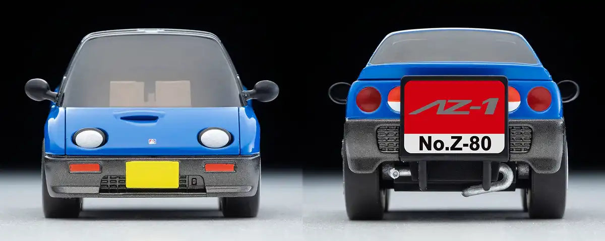 Tomytec Blue/Gray Autozam Az-1 Choroq Zero Z-80B Finished Car Model- Japan Figure Store - #1 Bring To You The Best Japanese Goods