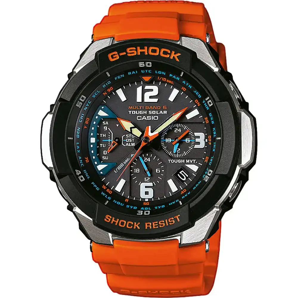 Casio Watch Gshock Sky Cockpit Tough Solar Multiband 6 Gw3000m4aer
Japan Figure Store