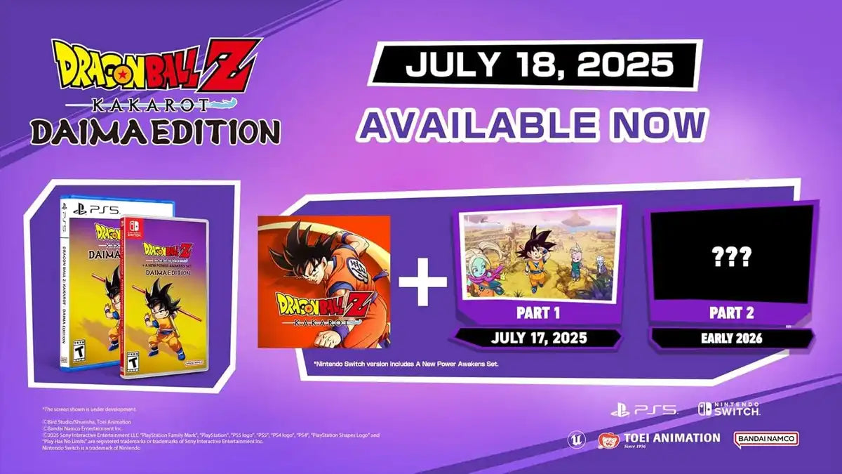 Bandai Namco Entertainment Dragon Ball Z Kakarot Daima Edition Switch