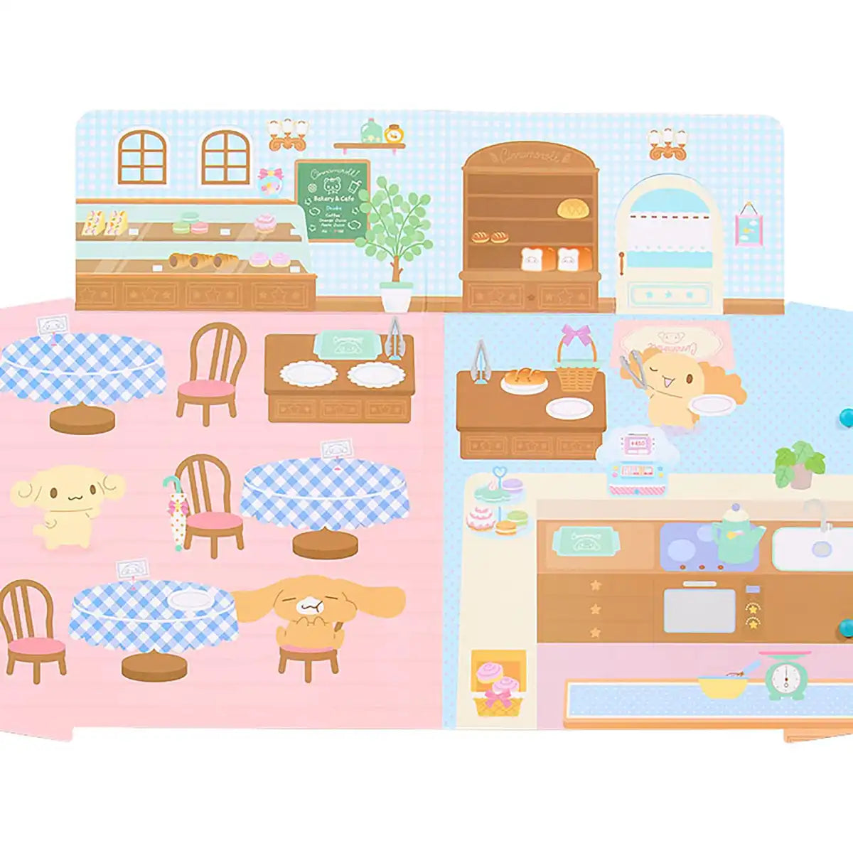Sanrio Cinnamoroll Playable Sticker Set for Kids Ages 3+