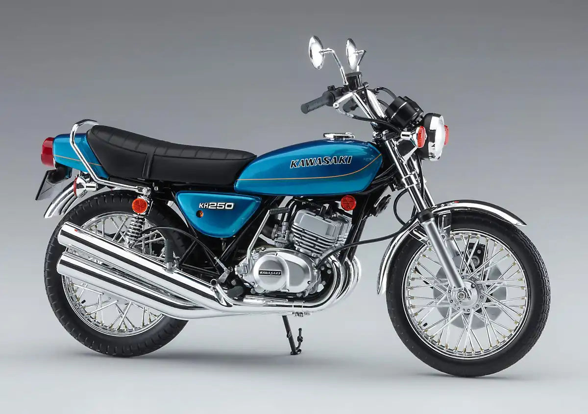 HASEGAWA 1/12 Kawasaki Kh250-B2 Plastic Model- Japan Figure Store - #1 Bring To You The Best Japanese Goods