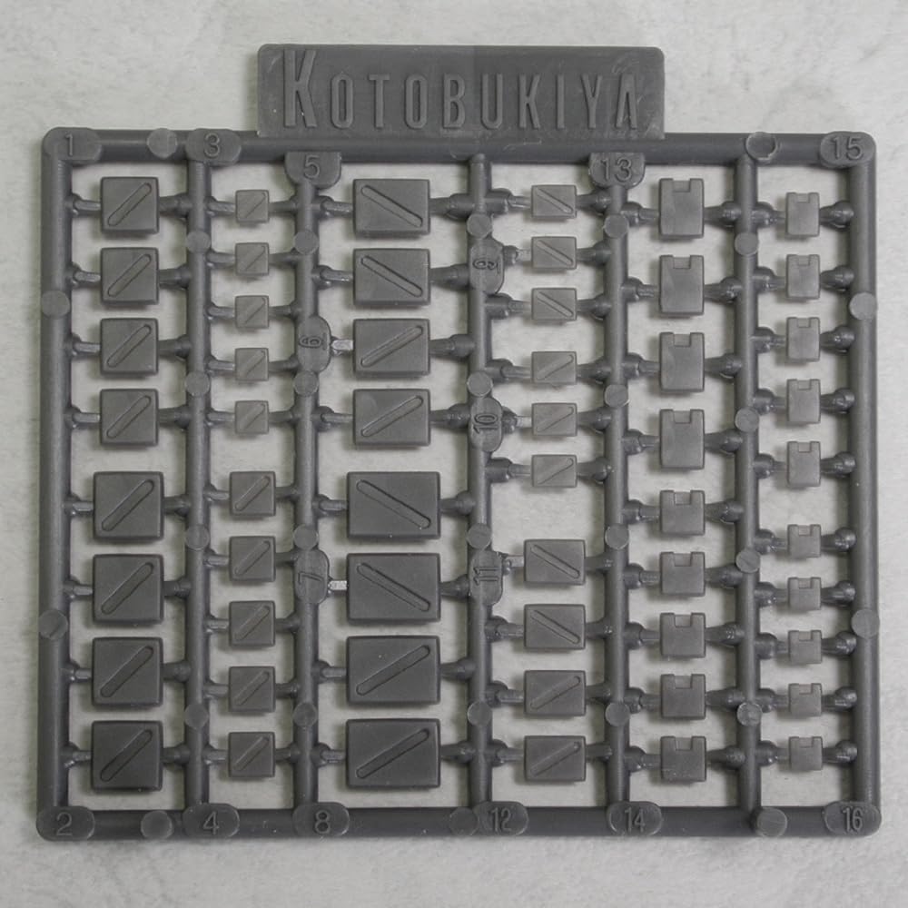 Kotobukiya Msg Plastic Unit P124 Square Mold Non-Scale Model Kit- Japan Figure Store - #1 Bring To You The Best Japanese Goods
