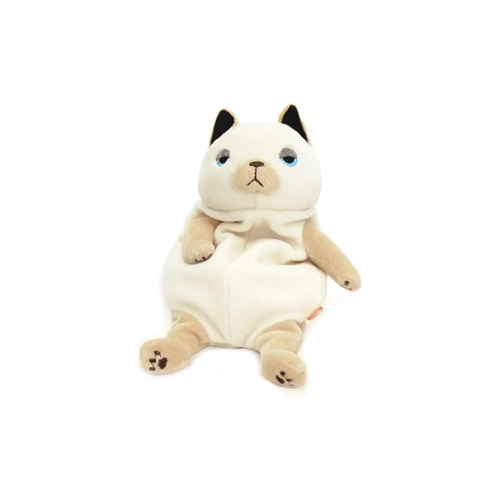 Shinada Global 10cm Siamese Cat Stuffed Animal Mochi Neko Series Small Size