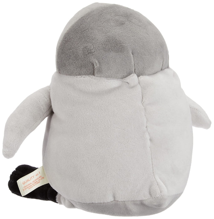 Shinada Global Mochipen Child Gray Medium Stuffed Penguin 14x14x22cm - Mochi Series