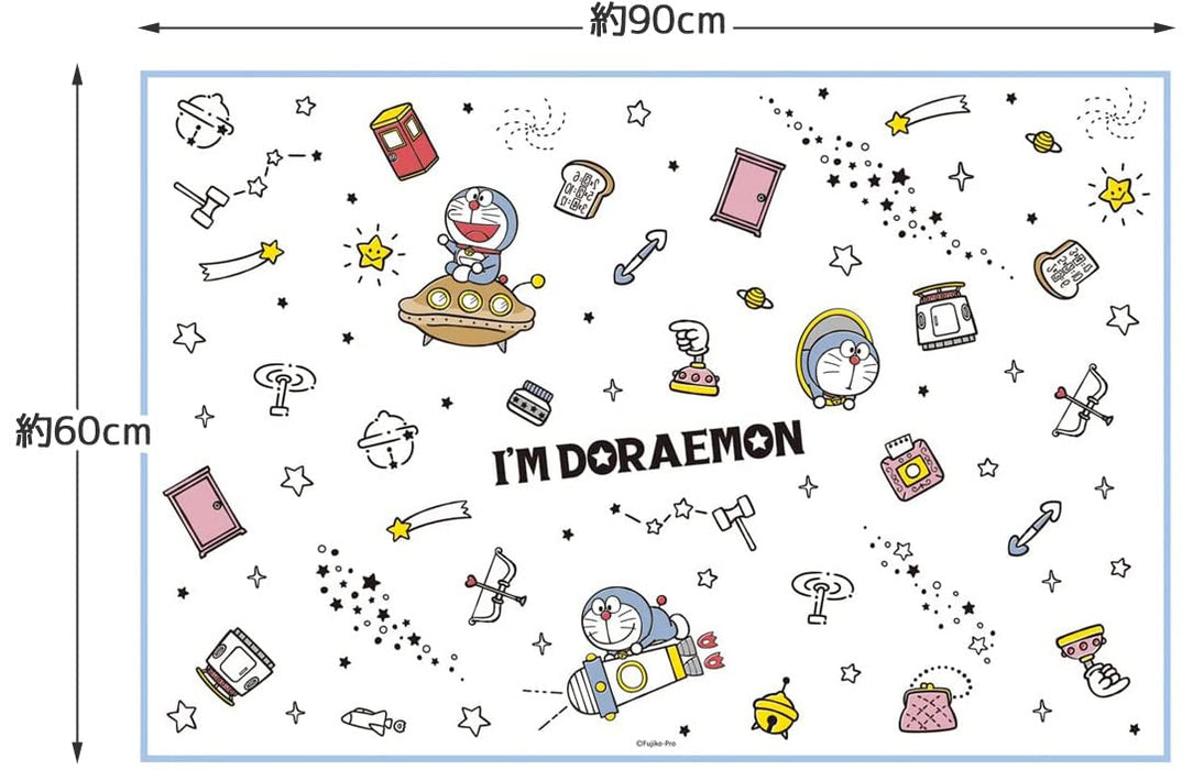 Doraemon Space Walk Skater Leisure Sheet S Size 60x90cm - Sanrio Vs1-A
