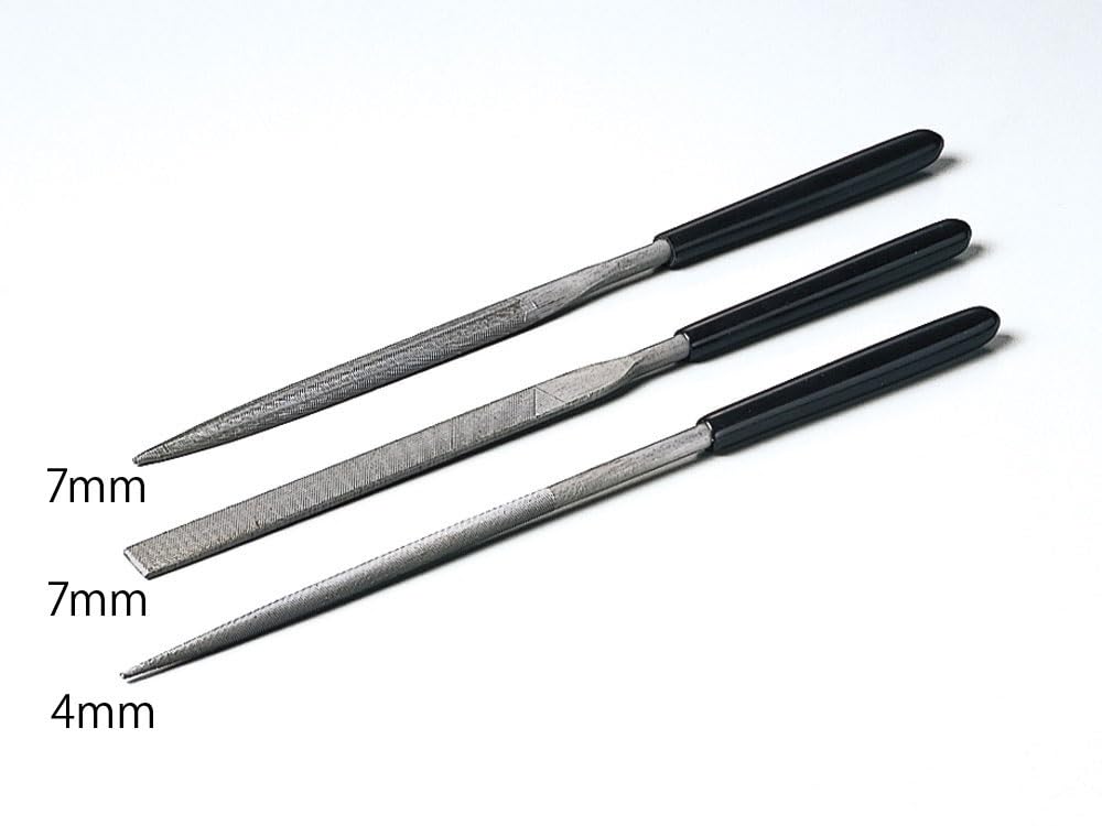 Tamiya Craft Tool Series No. 46 Basic File Set Medium Double Cut 74045- Japan Figure Store - #1 Bring To You The Best Japanese Goods