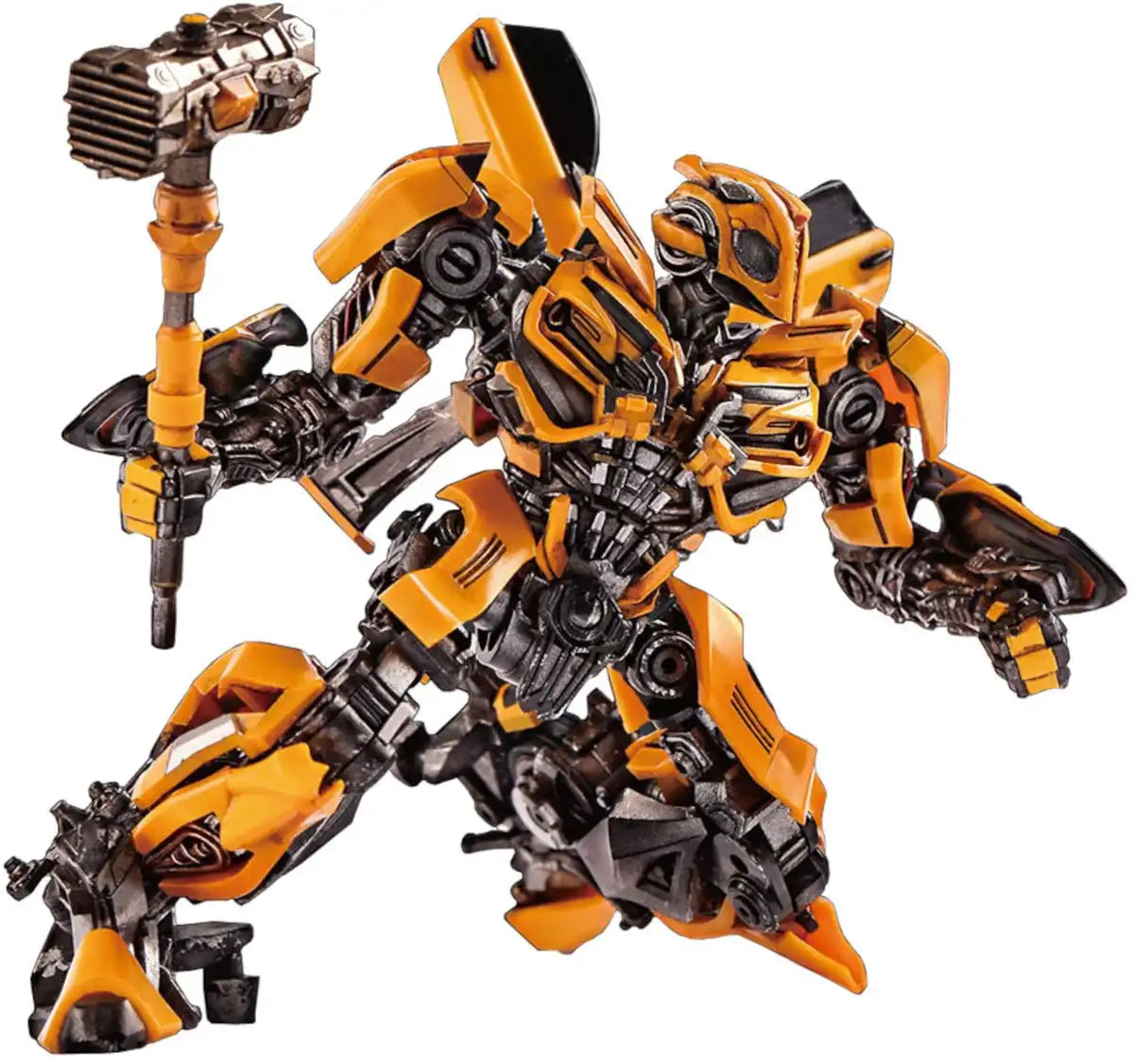 Doyusha Transformers Bumblebee Modellbausatz, 9 cm großer Roboter SK07