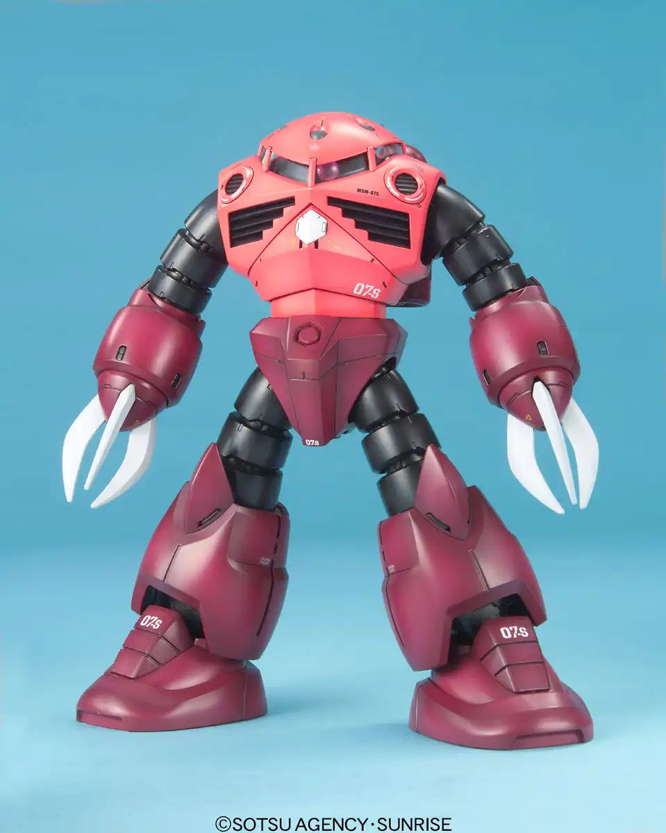 BANDAI Mg Gundam Msm-07S Char Zgok 1/100 Scale Kit- Japan Figure Store - #1 Bring To You The Best Japanese Goods