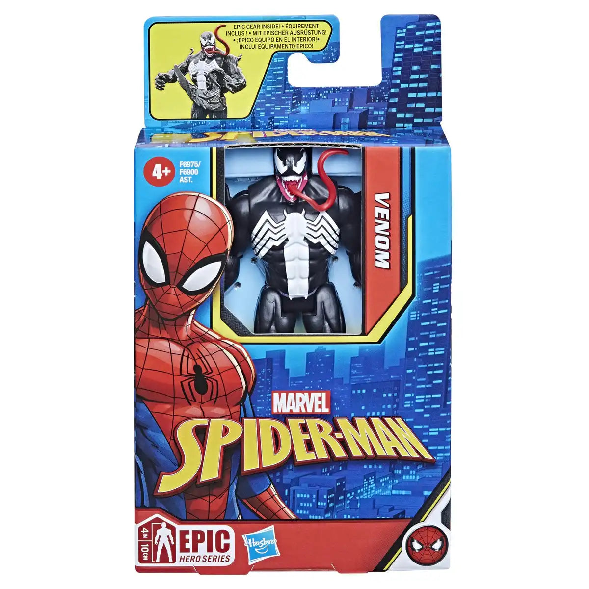 Marvel Spider-Man Epic Hero Venom 4-Inch Action Figure for Ages 4+- Japan Figure Store - #1 Bring To You The Best Japanese Goods