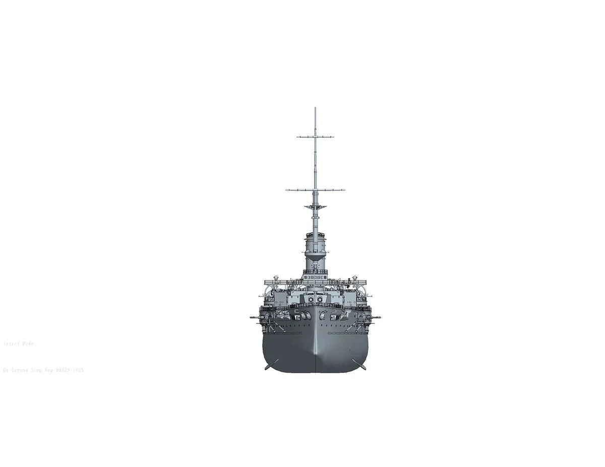 Wave 1/200 Battleship Mikasa Total Length Approx. 66Cm Plastic Model Bb001- Japan Figure Store - #1 Bring To You The Best Japanese Goods