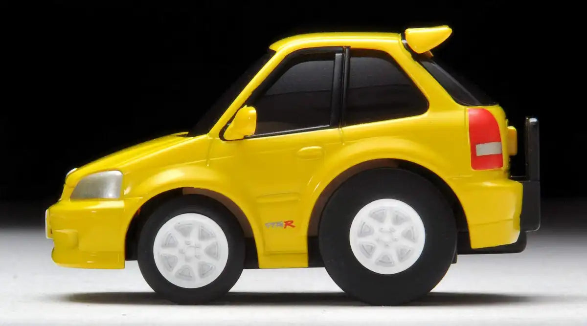 Tomytec Choroq Zero Z-62B Yellow Civic Type R Ek9 Finished Model- Japan Figure Store - #1 Bring To You The Best Japanese Goods