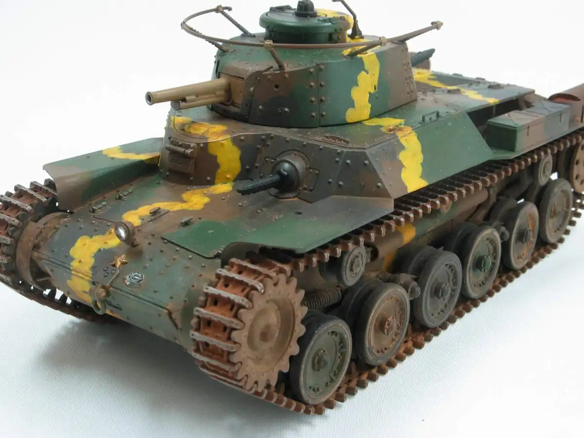 FINE MOLDS Fm27 Ija Main Battle Tank Type 97 'Chi-Ha' W/ Additional Armor 1/35 Scale Kit- Japan Figure Store - #1 Bring To You The Best Japanese Goods