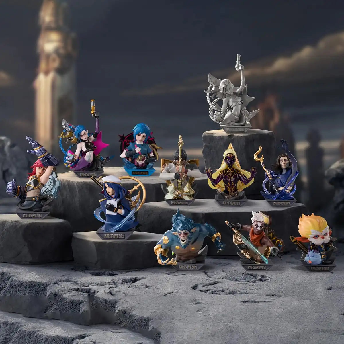Pop Mart League of Legends Arcane Series Assorted Box 9 Pieces Blind Figures