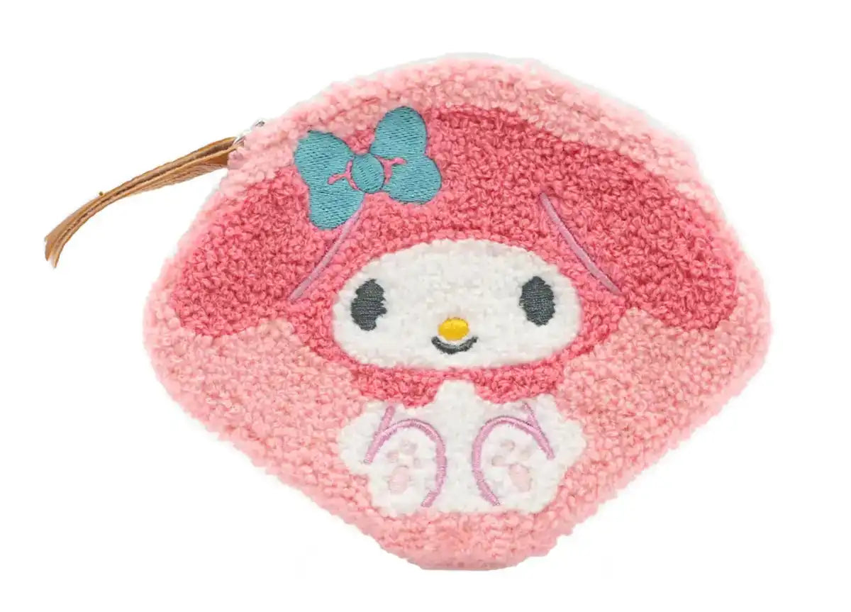 Sanrio My Melody Pink Sashimi Die-Cut Pouch - Cute and Stylish Storage- Japan Figure Store - #1 Bring To You The Best Japanese Goods