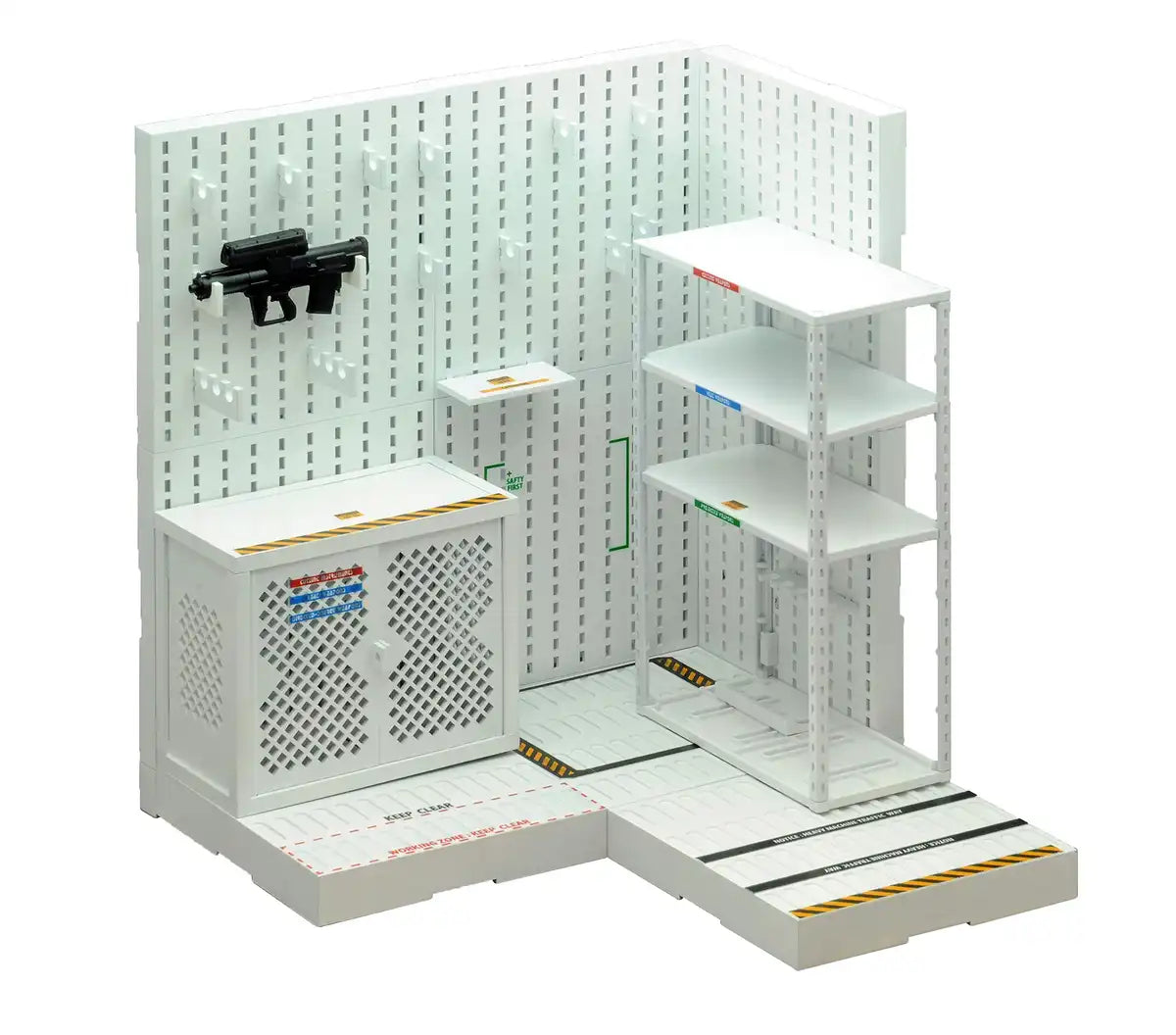 TOMYTEC Ld027 Military Series Little Armory Weapons Room A 1/12 Scale Kit- Japan Figure Store - #1 Bring To You The Best Japanese Goods