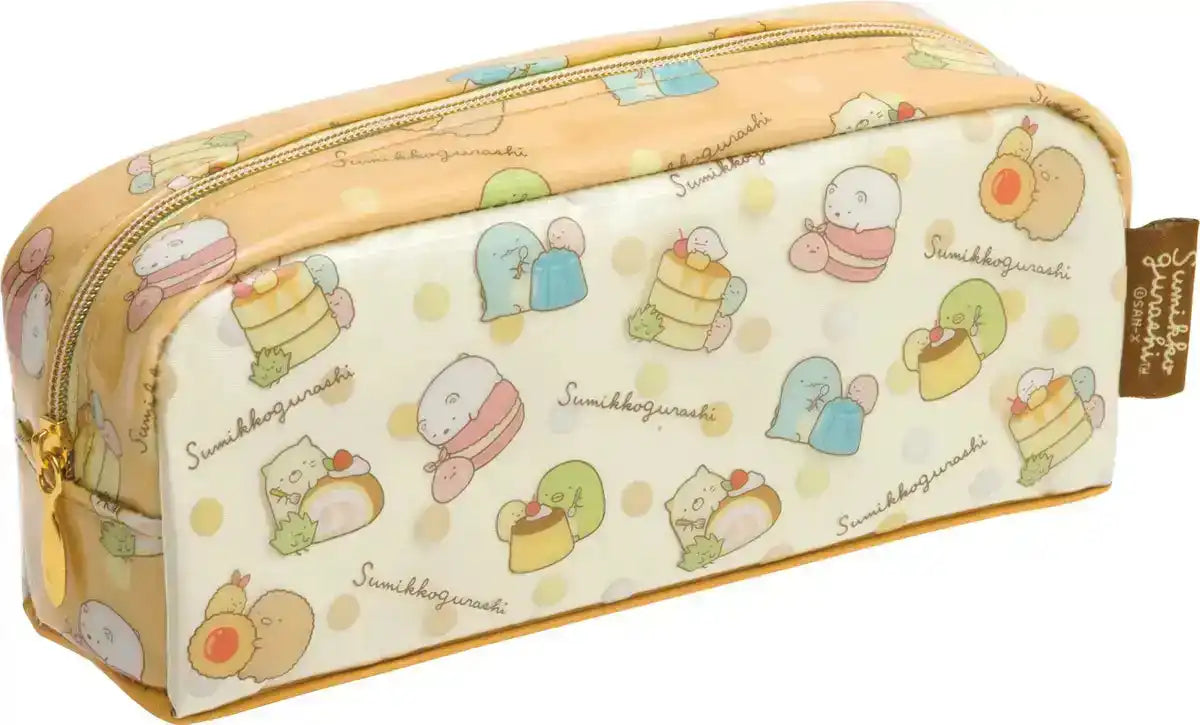 Sumikko Gurashi Pen Pouch Orange Sweets- Japan Figure Store - #1 Bring To You The Best Japanese Goods