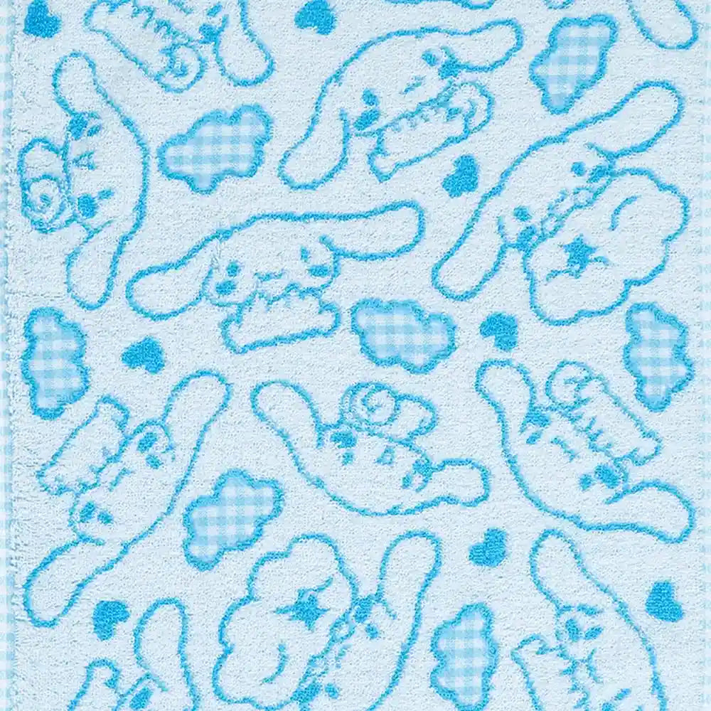 Sanrio Cinnamoroll Antibacterial Deodorizing Face Towel Silver 801127- Japan Figure Store - #1 Bring To You The Best Japanese Goods