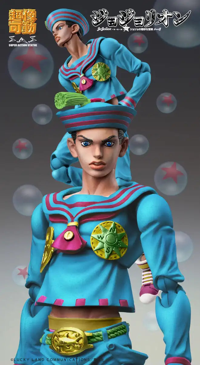 Doctors Entertainment Super Action Statue Jojo 8 Josuke Higashikata Figure- Japan Figure Store - #1 Bring To You The Best Japanese Goods
